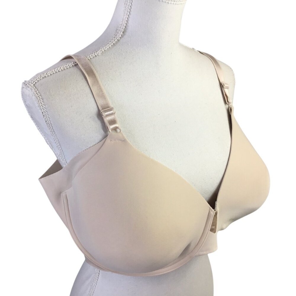 Olga Bra No Side Effects Nude Beige Underwire Contour GB0561A 44DD Full Coverage